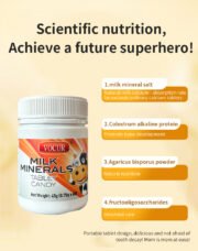 VOCUR Milk Minerals Tablet Candy (Natural Milk Calcium, 60 Tablets) - Image 3